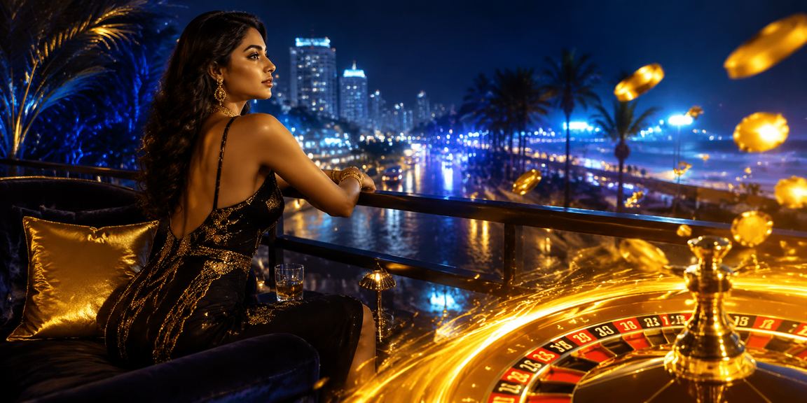 View of Mumbai's Bandra area with gaming and entertainment venues